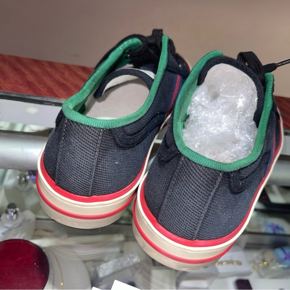 Gucci Tennis Tweed GG Logo Multicolored Sneaker Gucci Size 8 - Picture 9 of 13